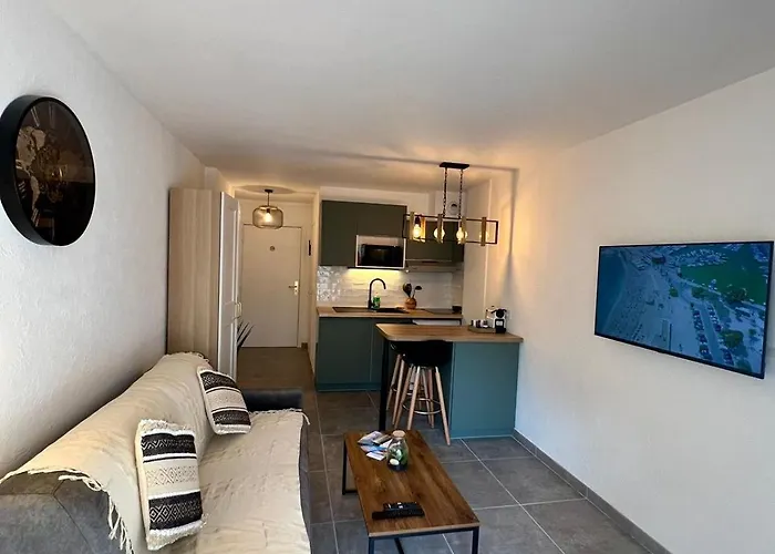 Appartamento Climatisé, Cosy Et Calme Au Centre Antibes